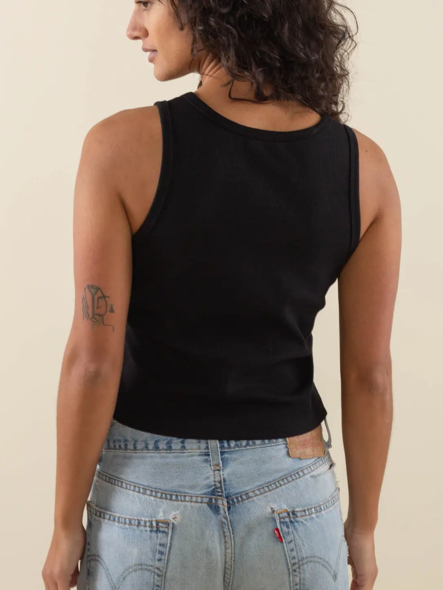 Relaxed Ribbed Tank