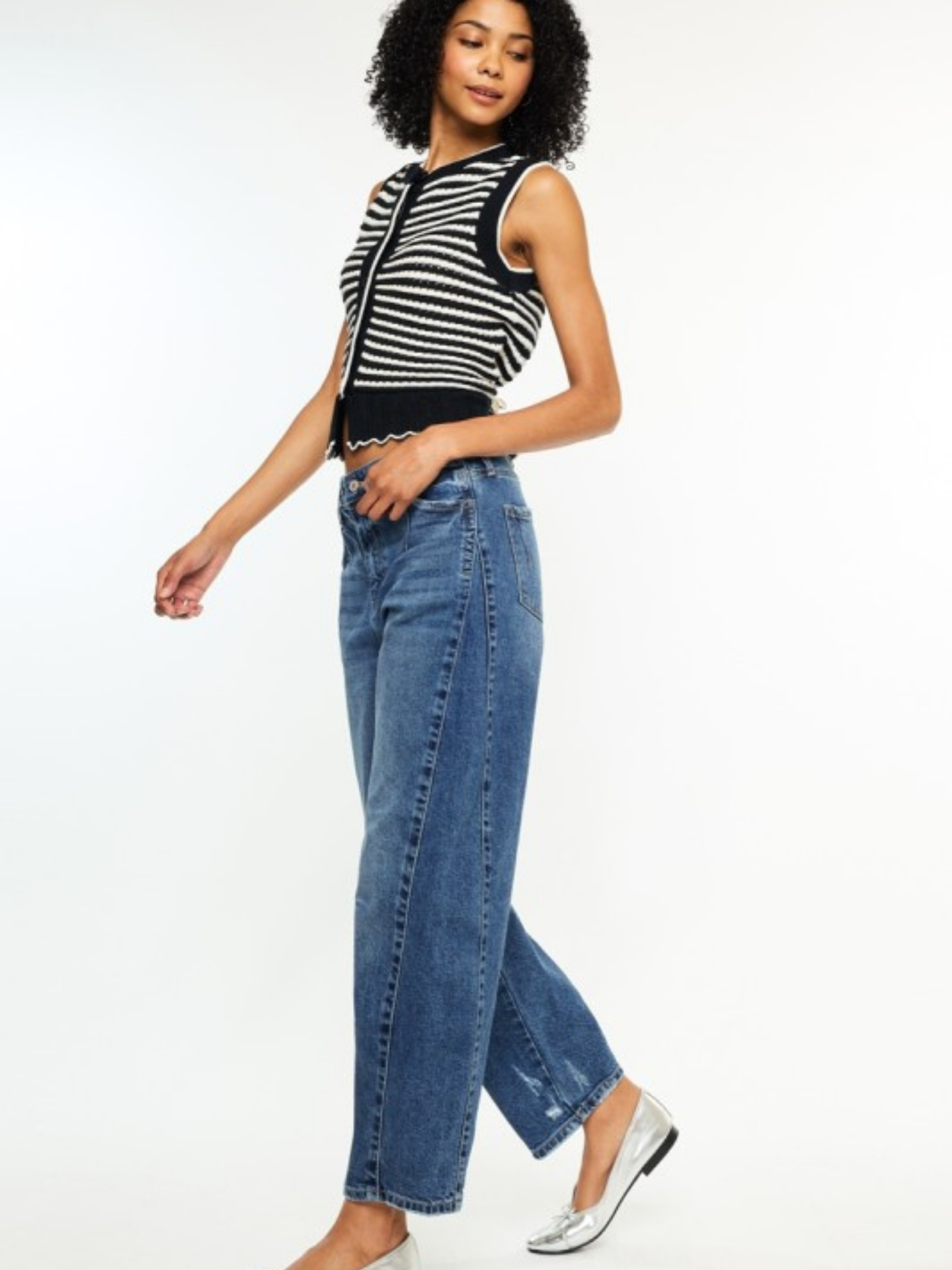 Low Slung Horseshoe Denim