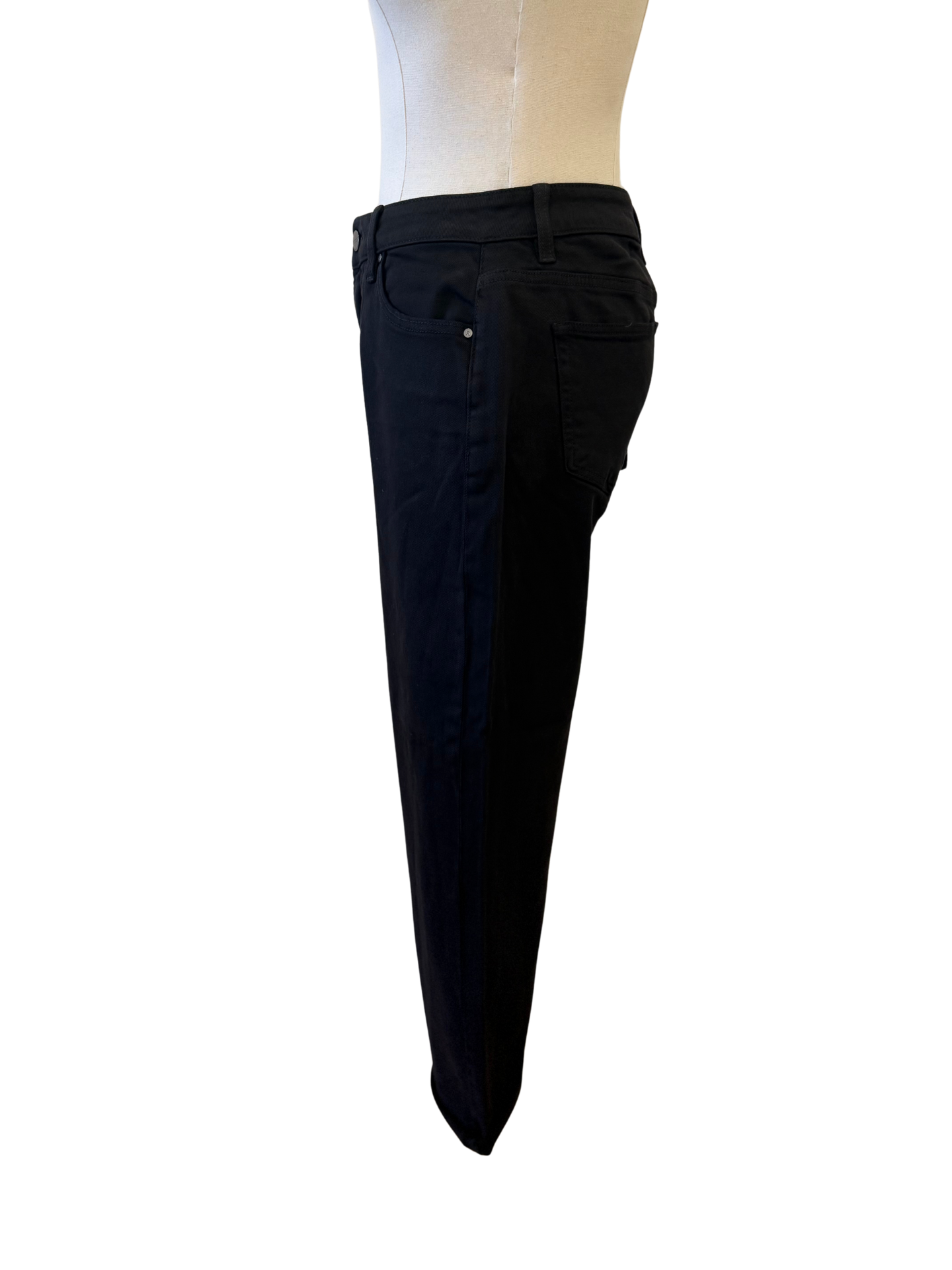 Relaxed True Black Denim