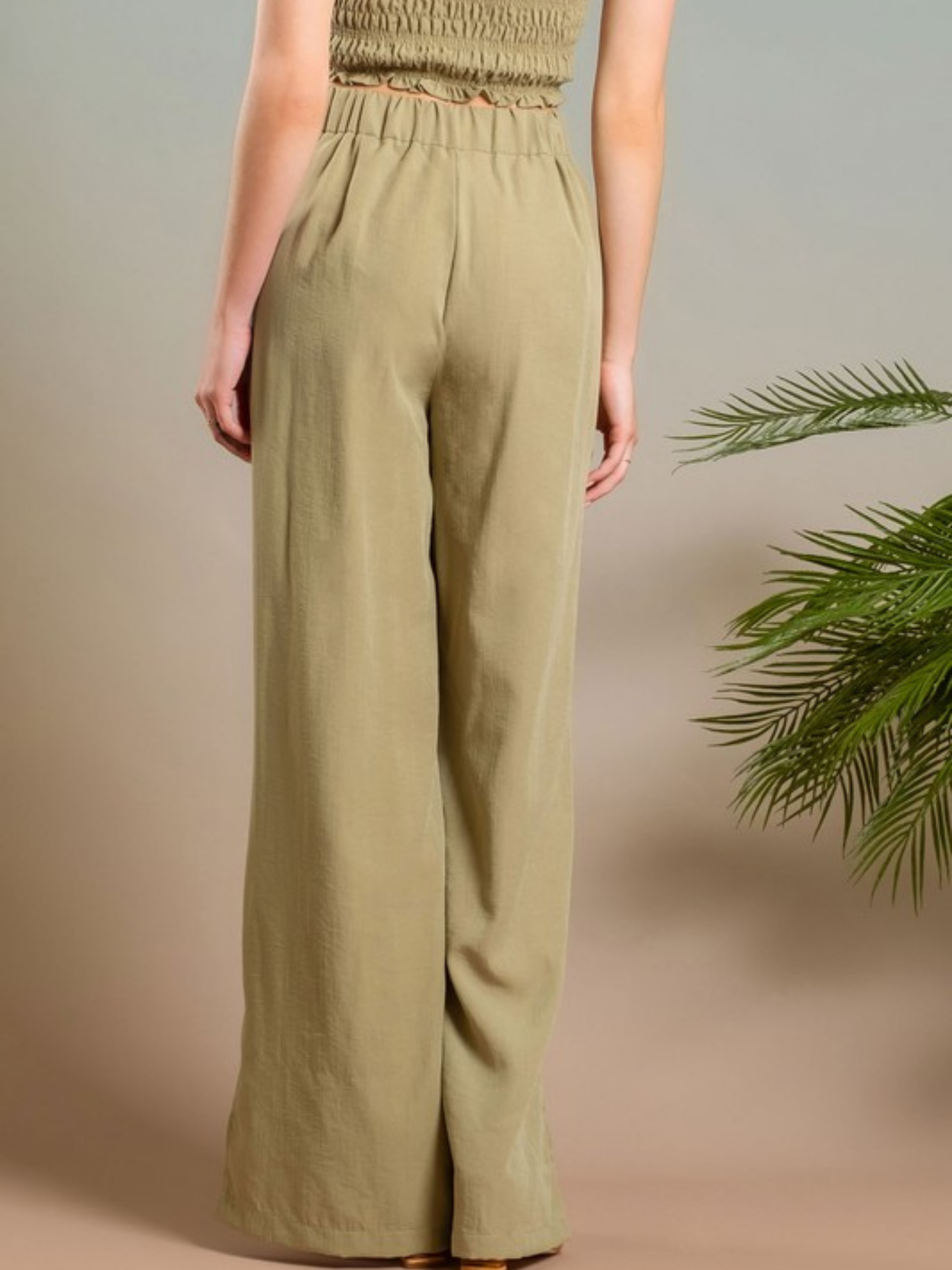 Wide Split Leg Pants - Mimi & Rae