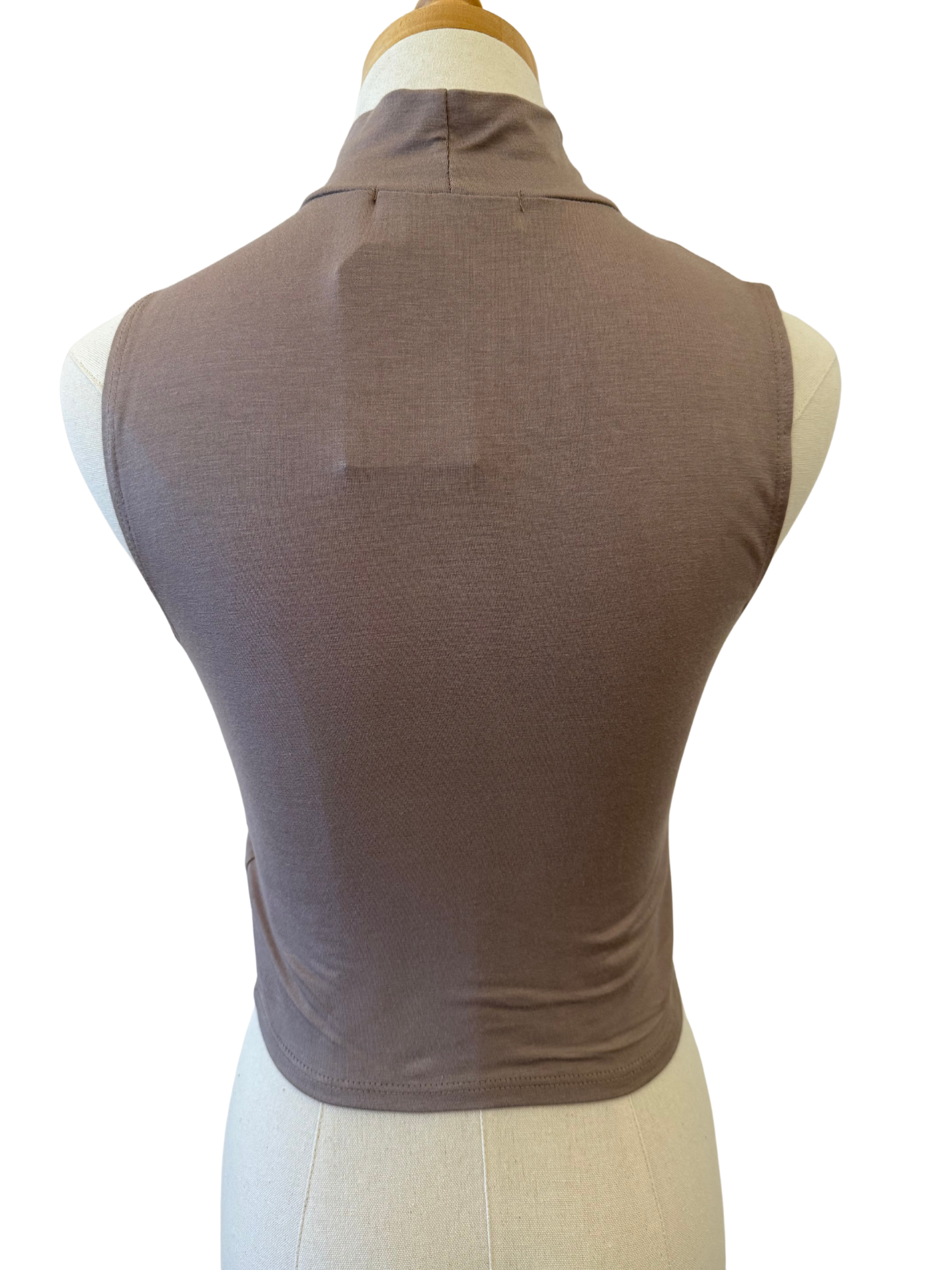 Mock Neck Cropped Tank - Mimi & Rae