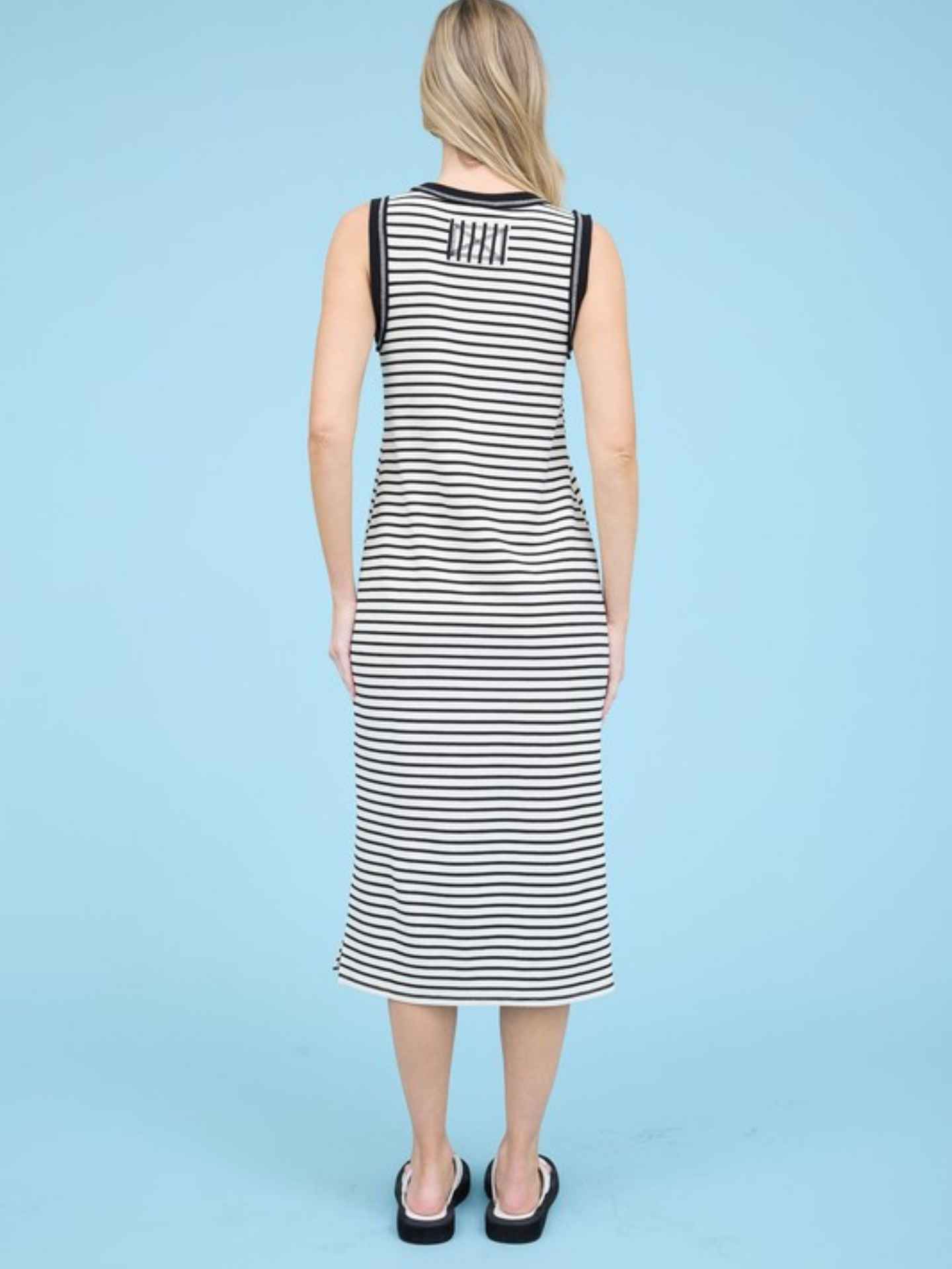 Sleeveless Side Slit Tank Maxi - Mimi & Rae
