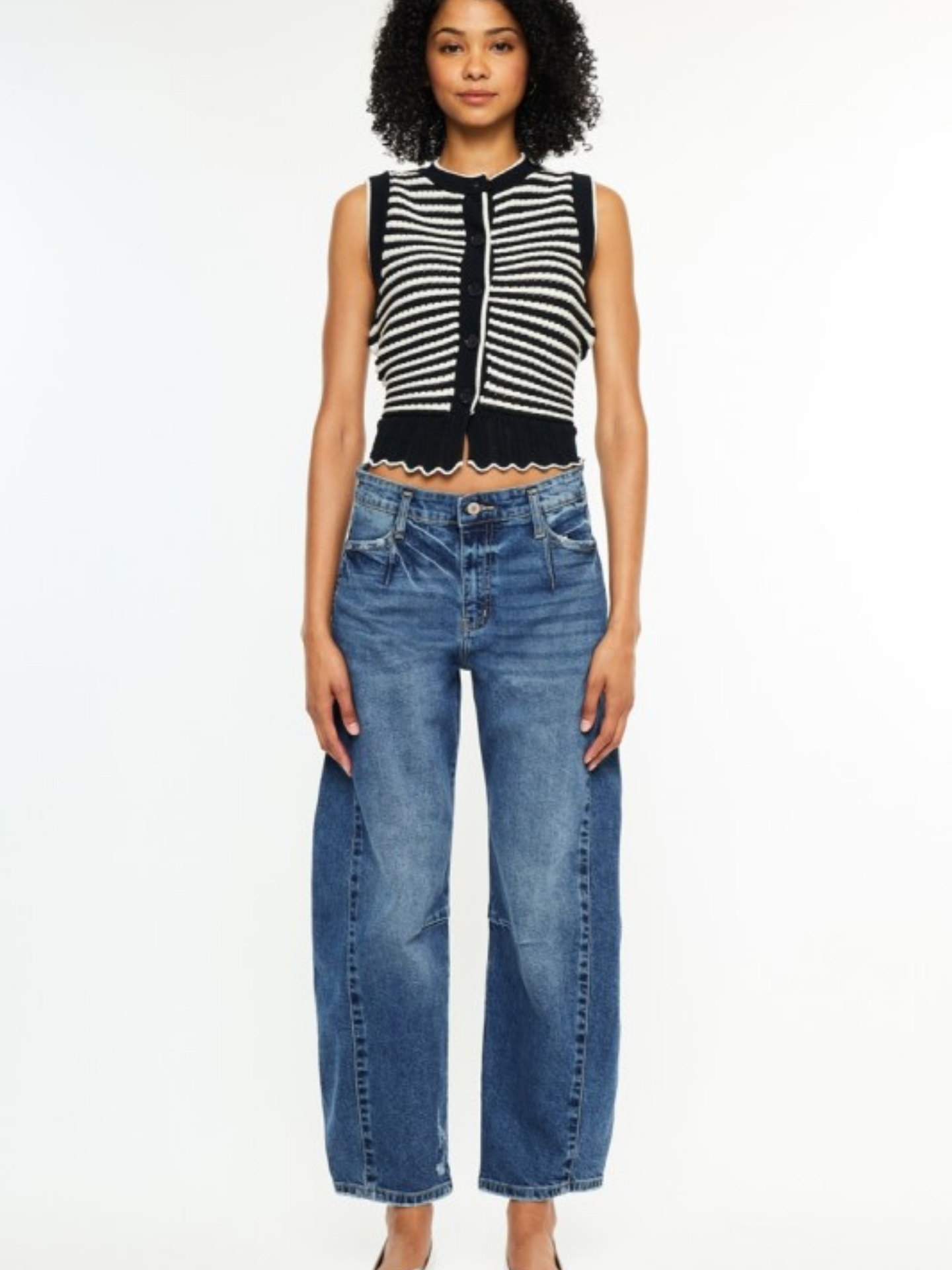 Low Slung Horseshoe Denim