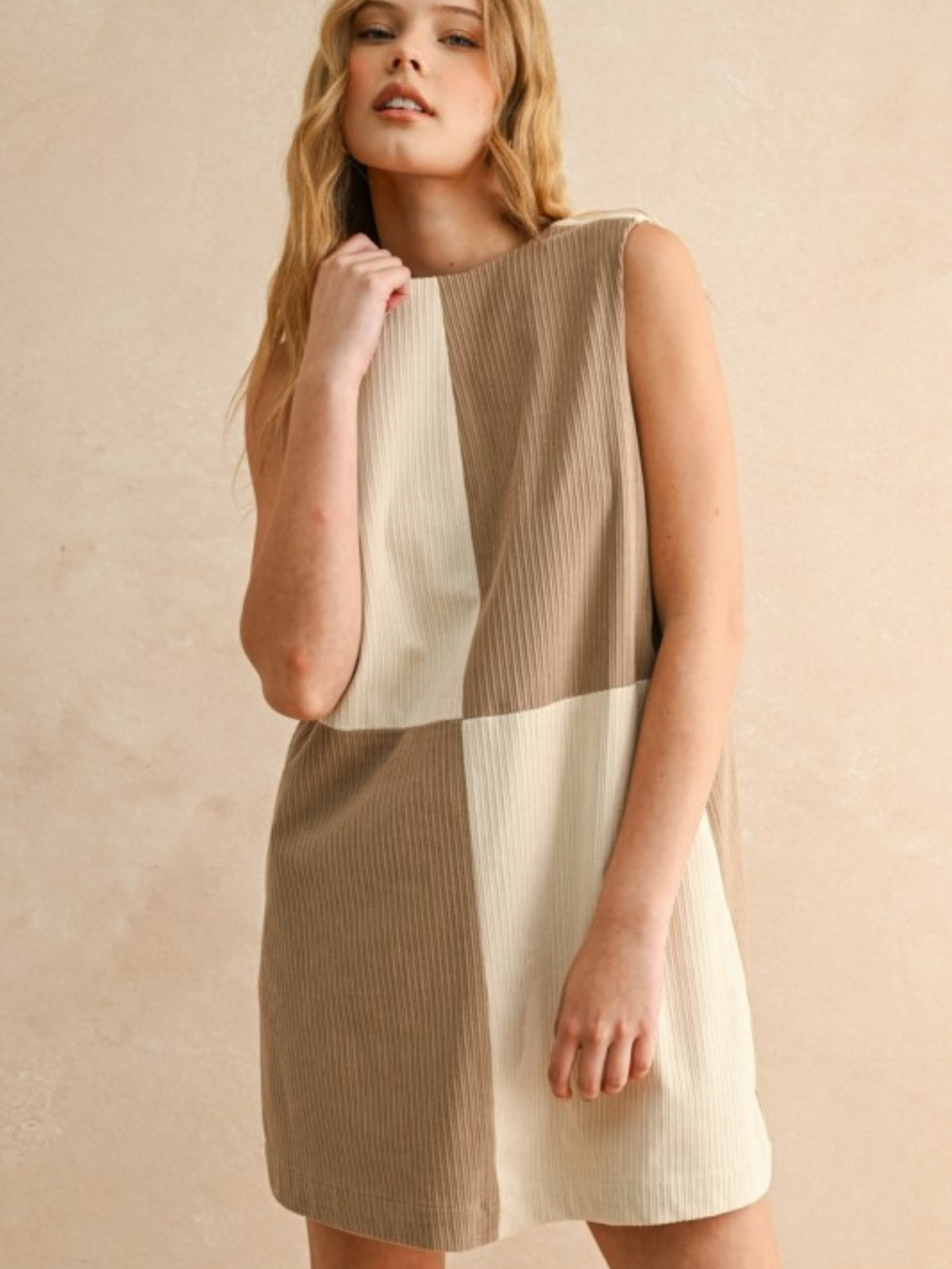 Corduroy Shift Dress