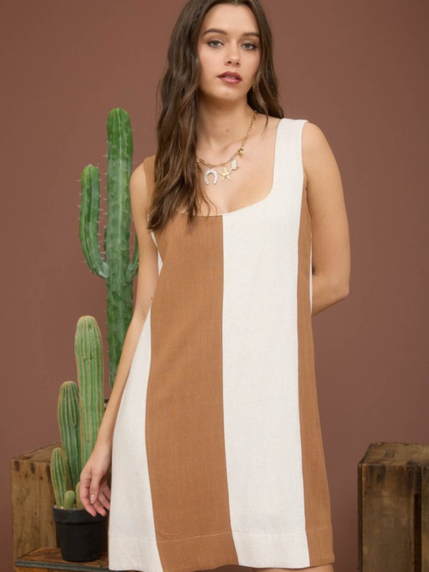 Stripe Mini Tank Dress - Mimi & Rae