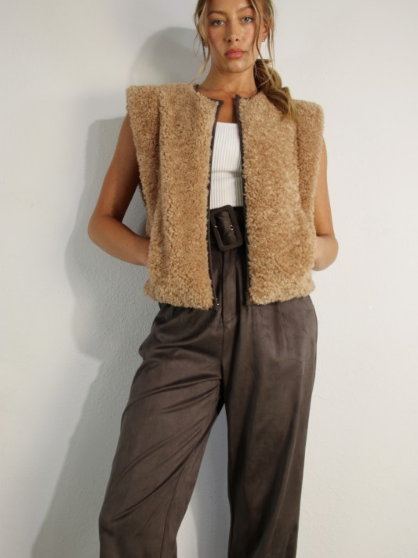 Teddy Structured Vest