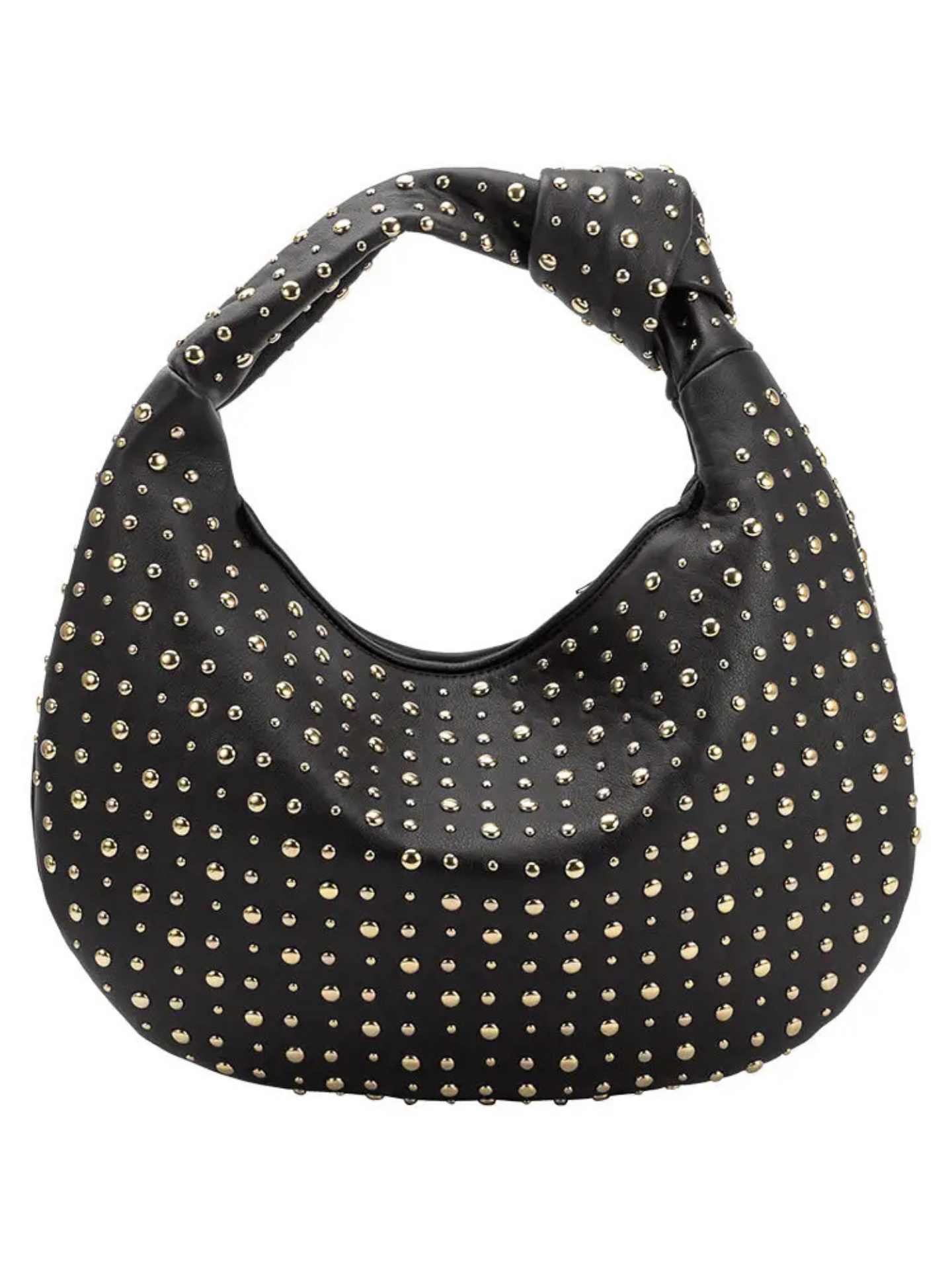 Brigitte Large Studded Shoulder Bag