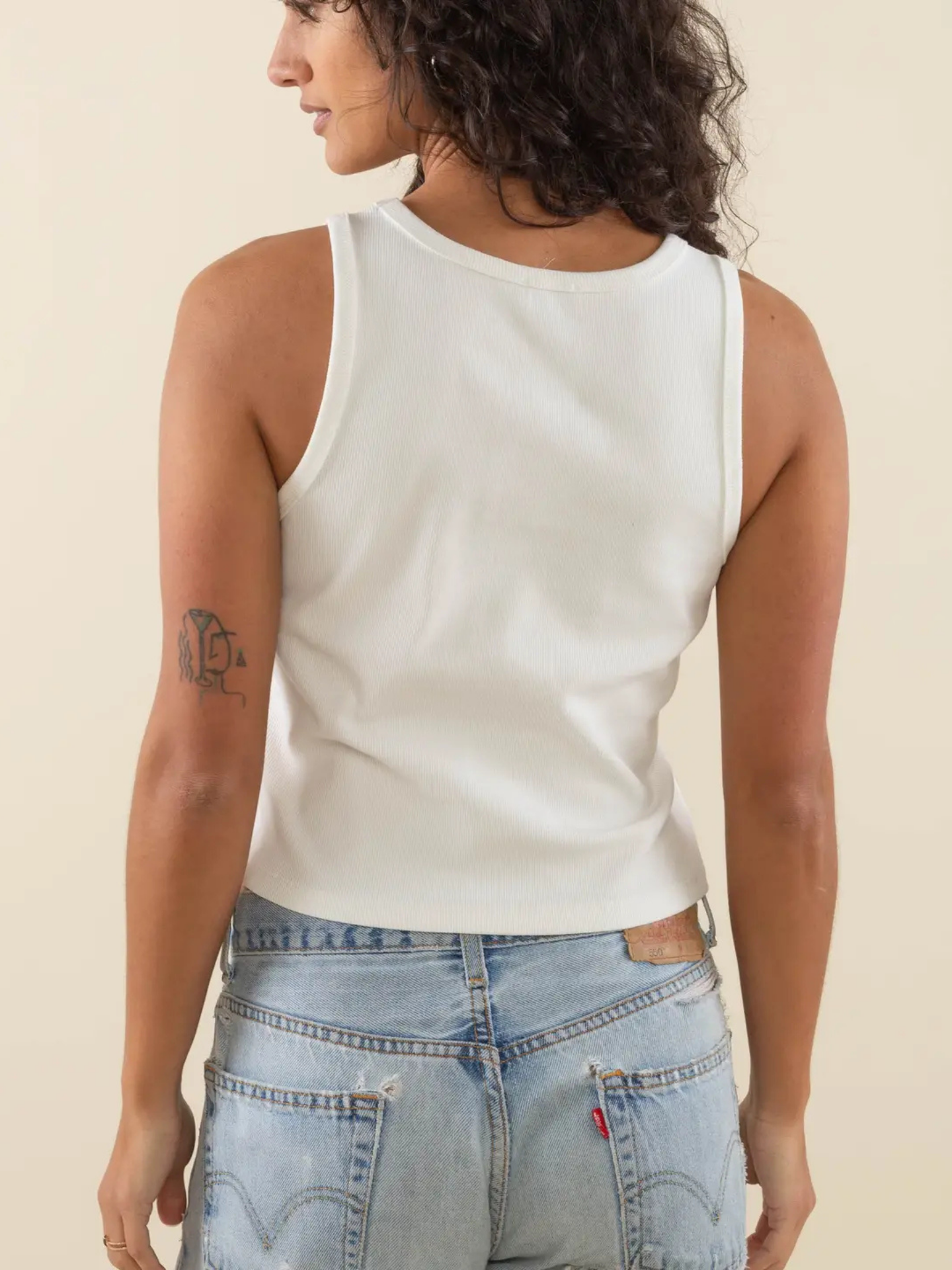 Relaxed Ribbed Tank