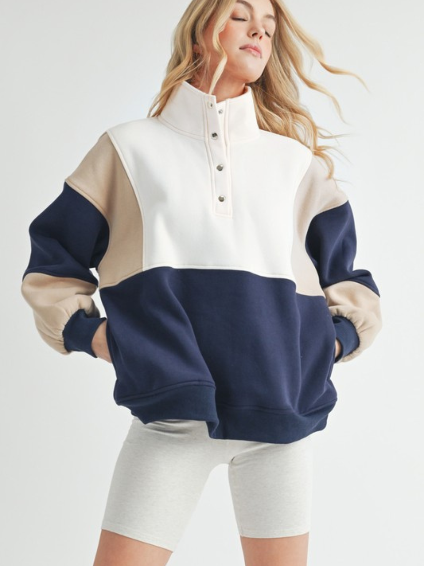 Colorblock Pullover