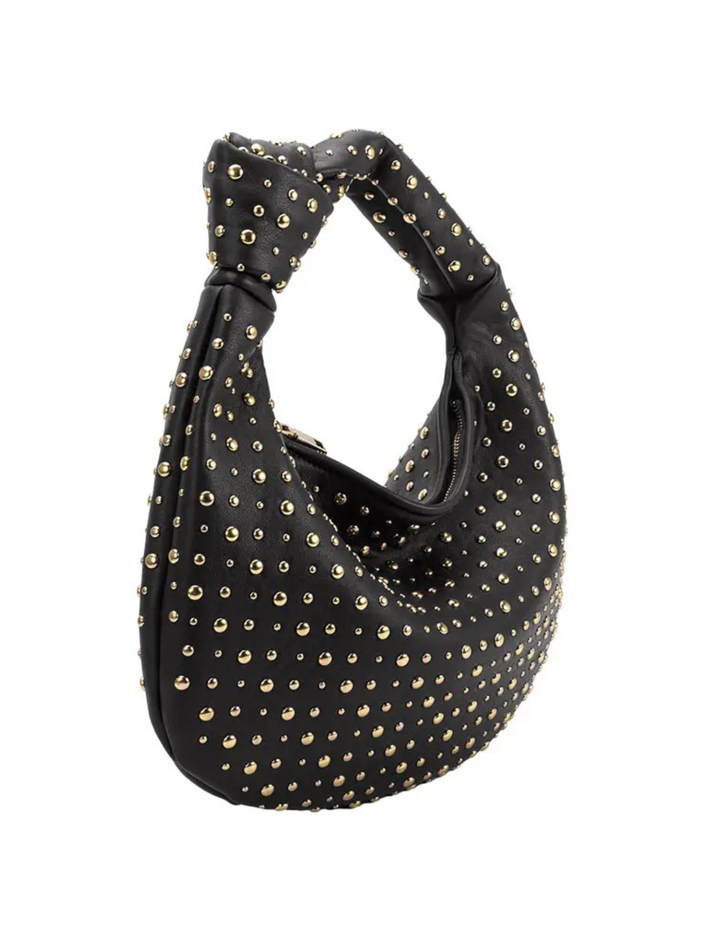 Brigitte Large Studded Shoulder Bag