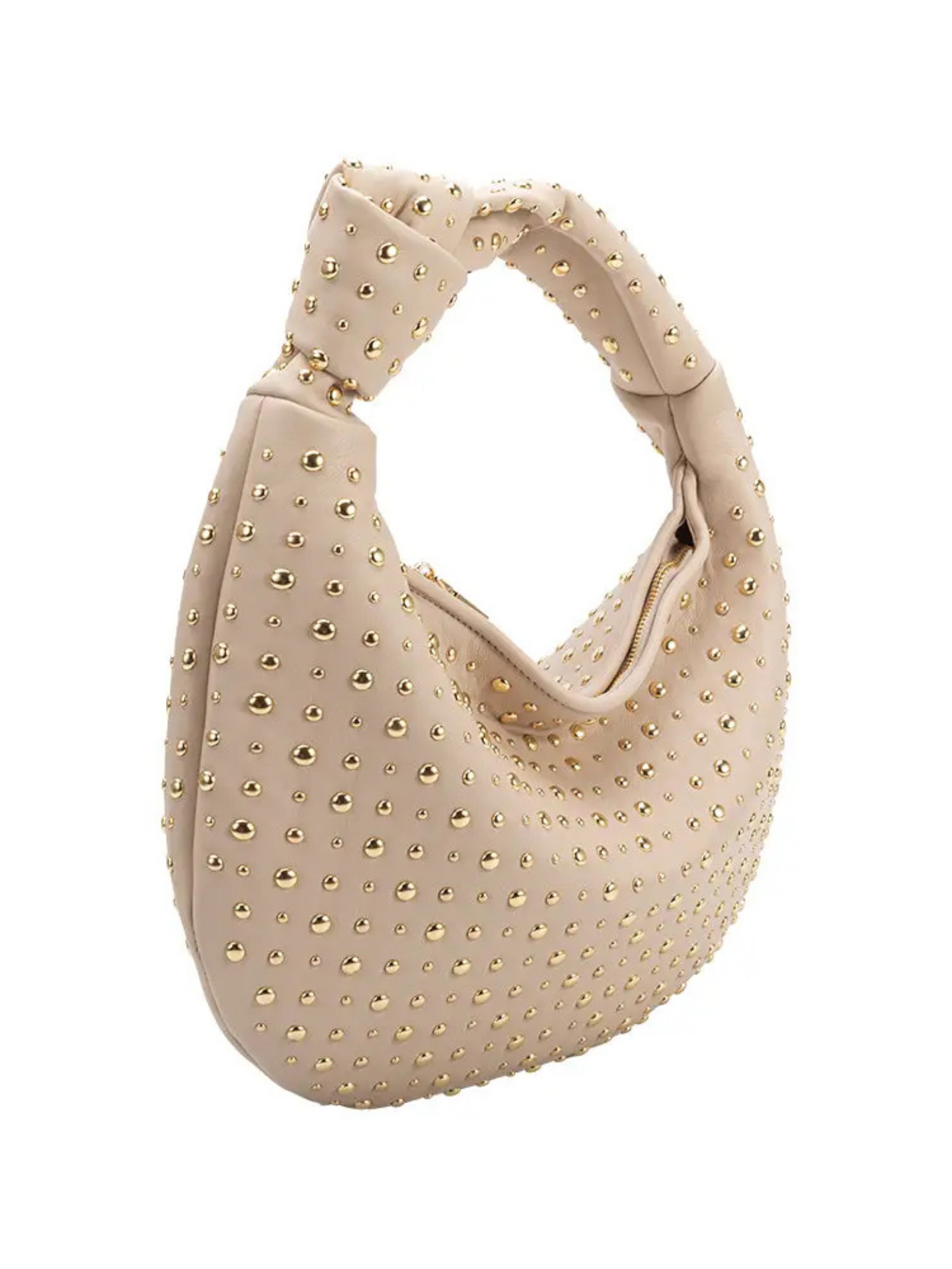 Brigitte Large Studded Shoulder Bag