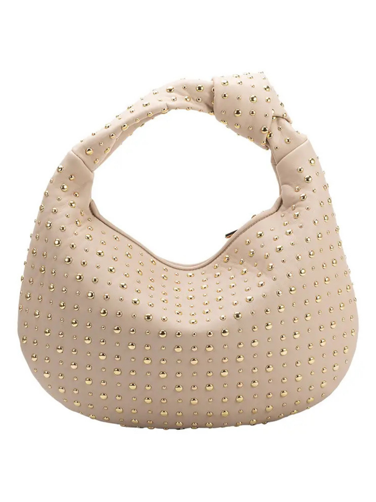 Brigitte Large Studded Shoulder Bag