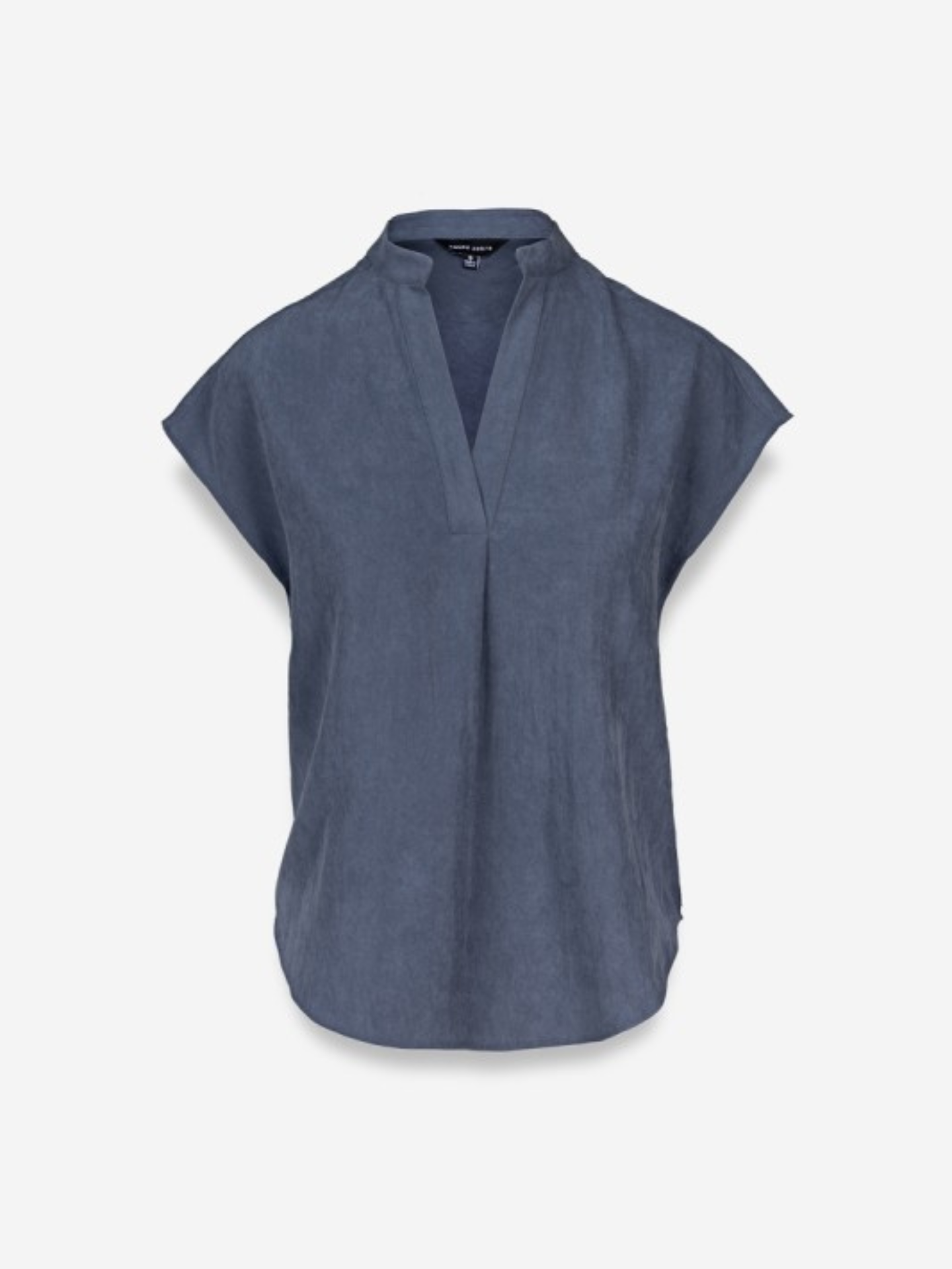 Soft Matte Navy Blouse - Mimi & Rae