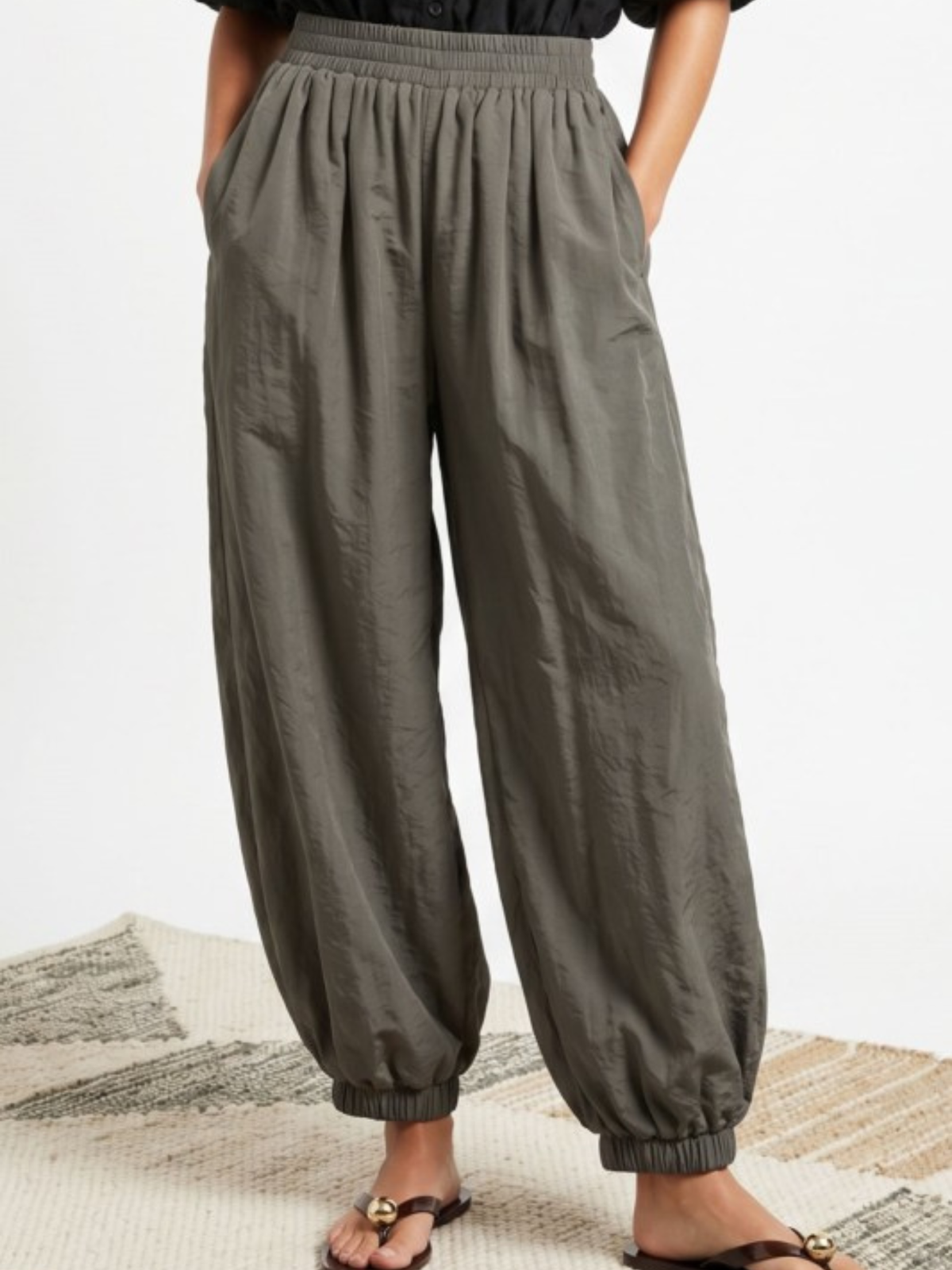 Balloon Pull-on Trouser