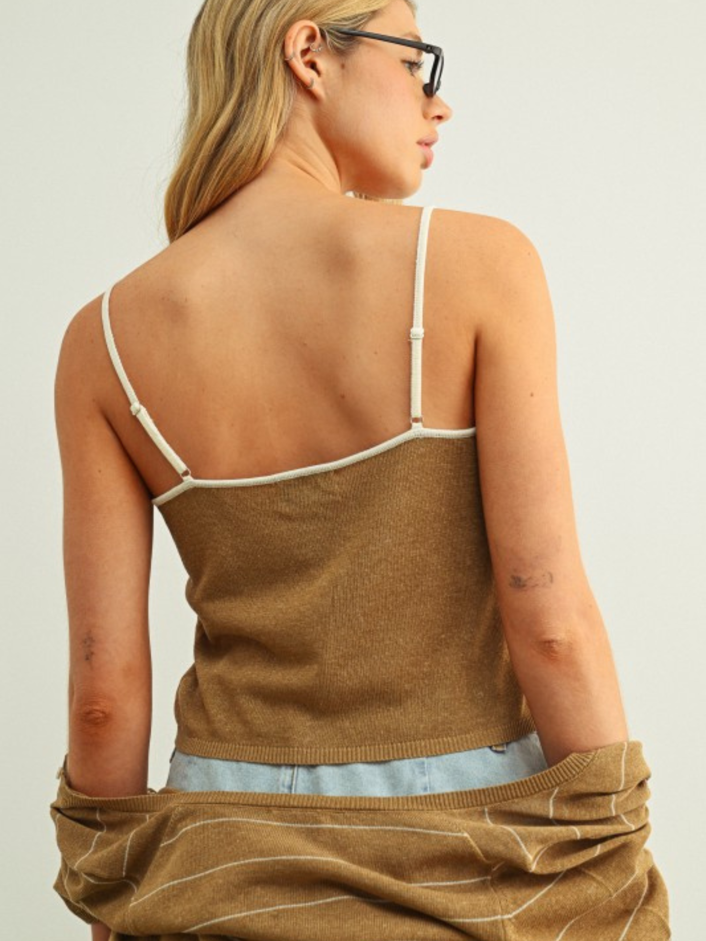 Sofia Linen Cardi and Tank