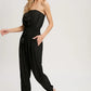 Pleated Tube Jumpsuit