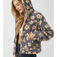 Teddy Daisy Print Jacket
