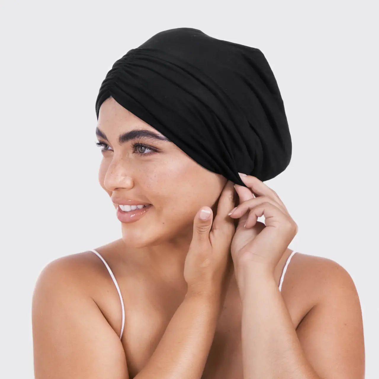 Satin-Lined Sleep Beanie