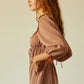 Jaylene Check Midi Dress
