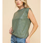 Metallic Muscle Tee
