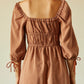 Jaylene Check Midi Dress