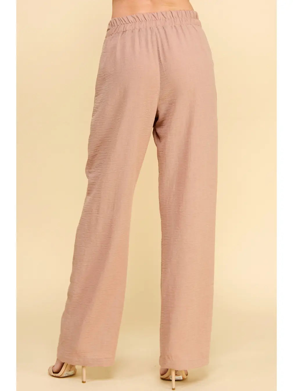 Textured Pleated Trouser