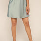 Satin Mini Skirt