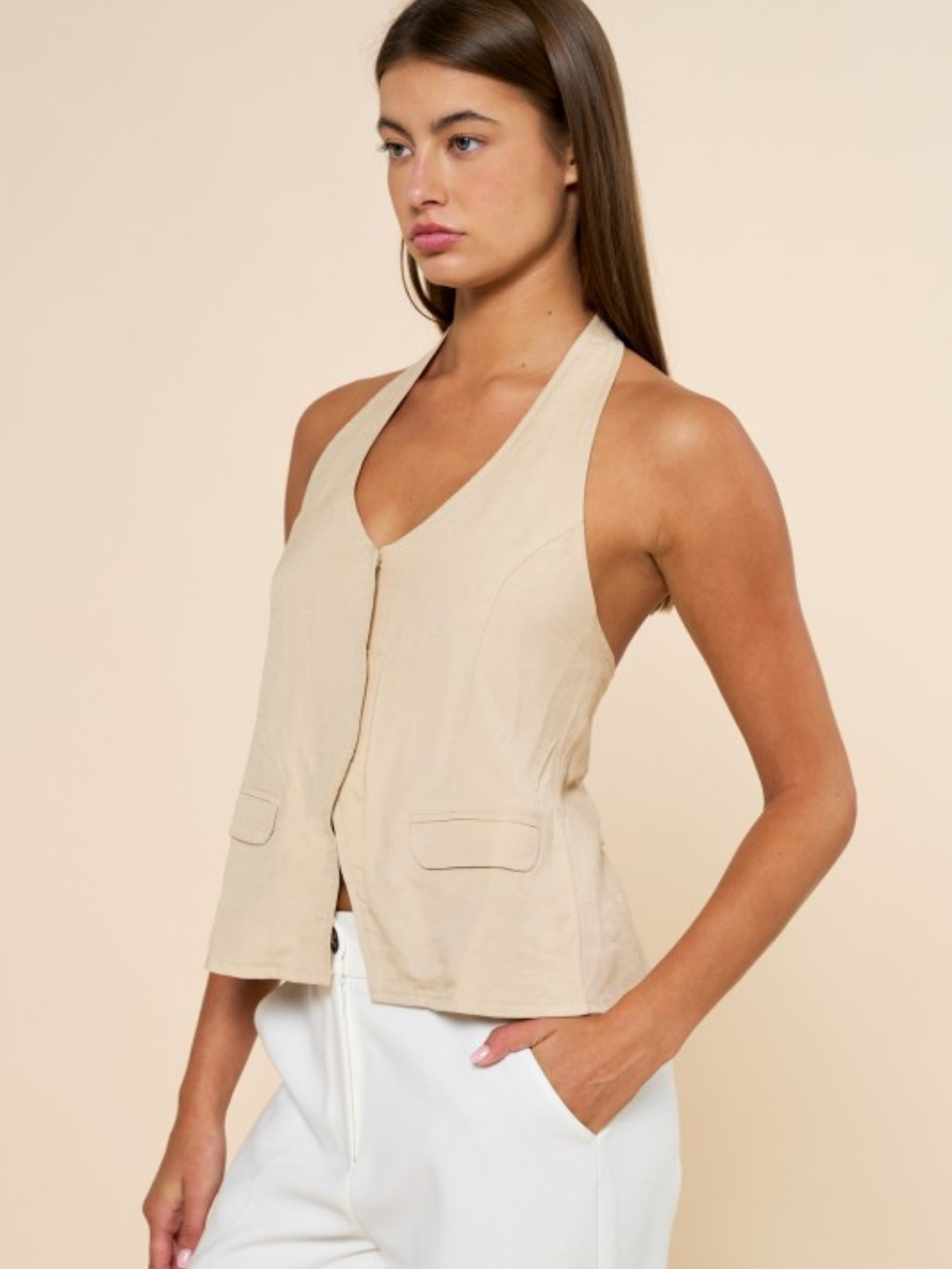 Halter Vest Top - Mimi & Rae