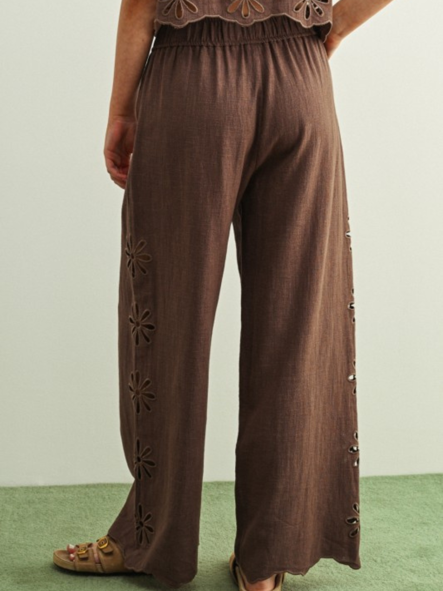 Peggy Embroidered Pant - Mimi & Rae