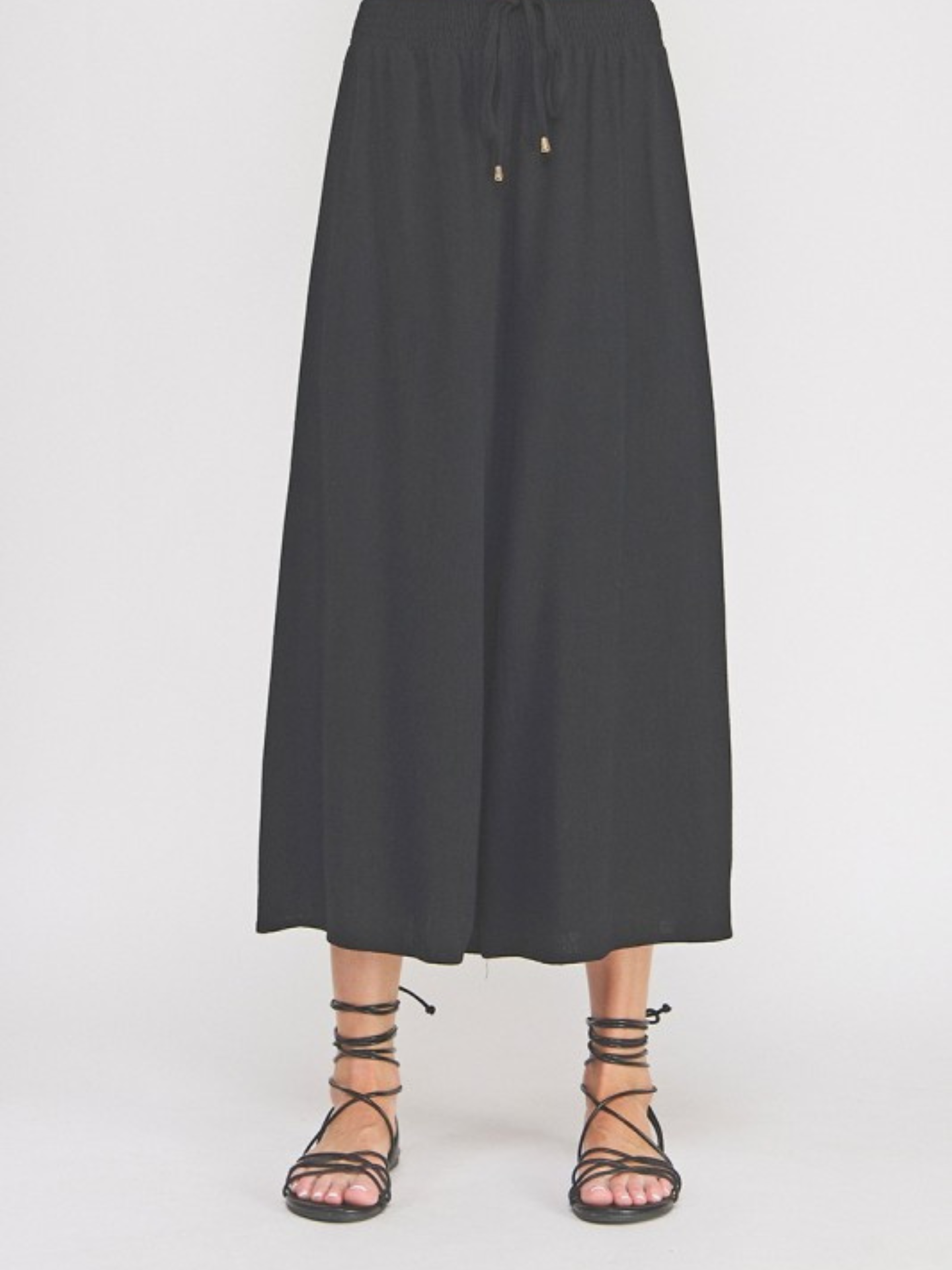Healther Linen Pullon Pant - Mimi & Rae