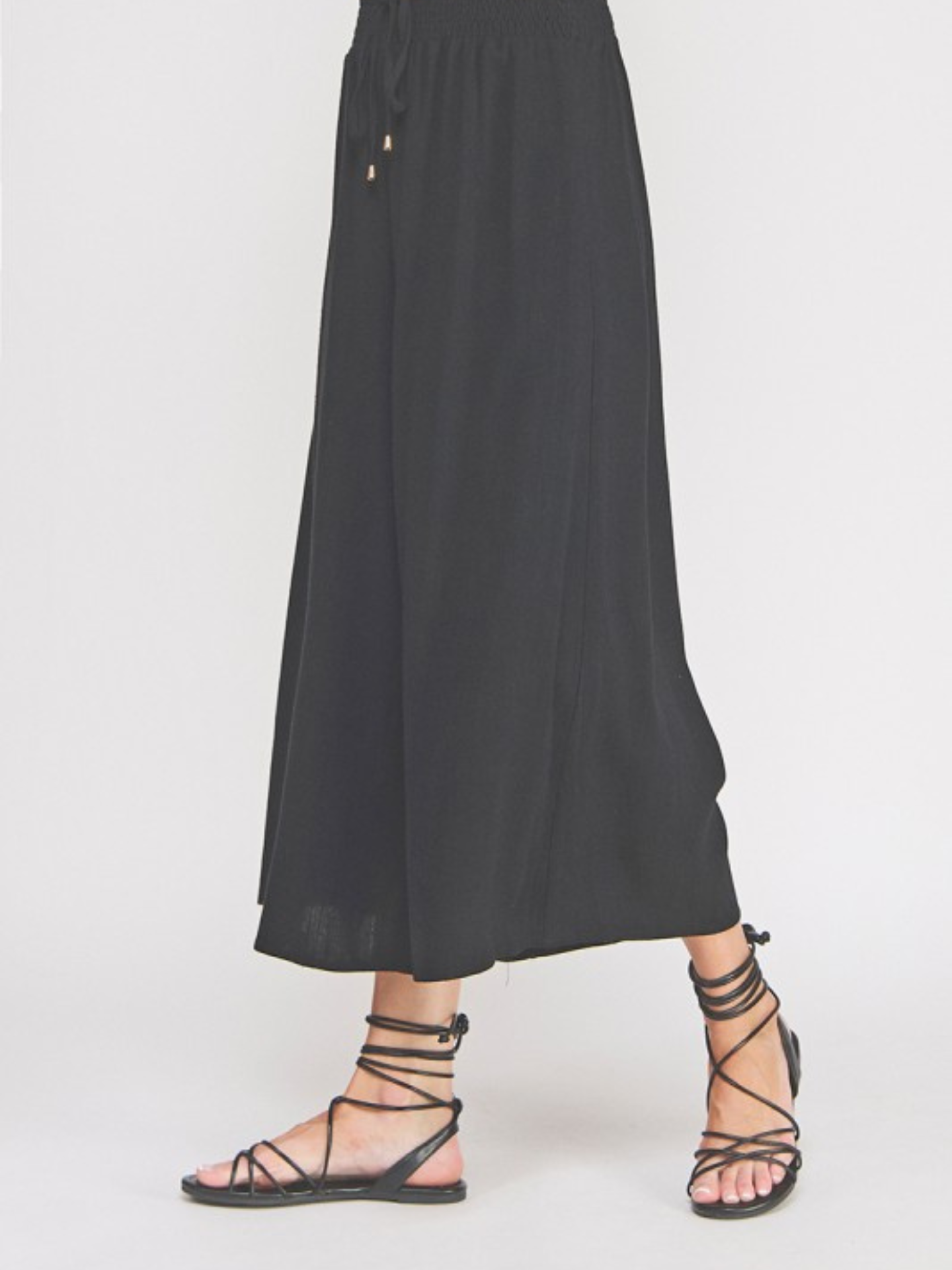 Healther Linen Pullon Pant - Mimi & Rae