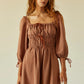 Jaylene Check Midi Dress