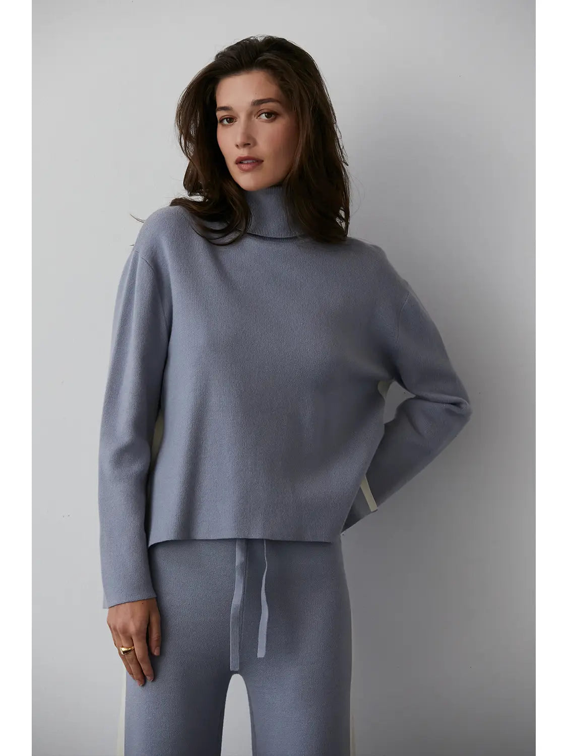 Sage Turtleneck Sweater Set