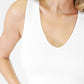 Plunge V-Neck Crop Top