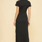 Side Tie Midi Dress
