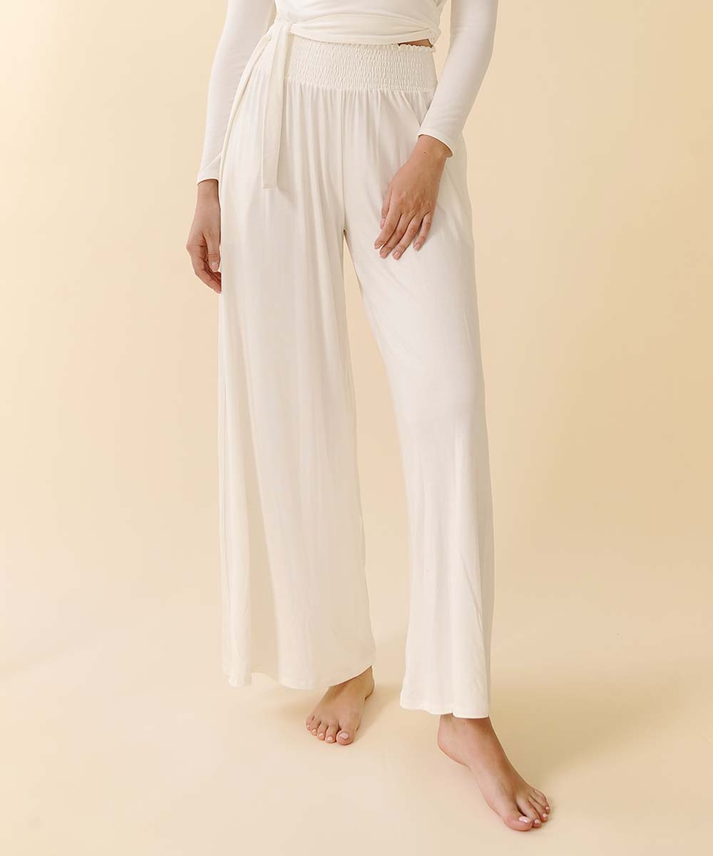 White maxi outlet pants