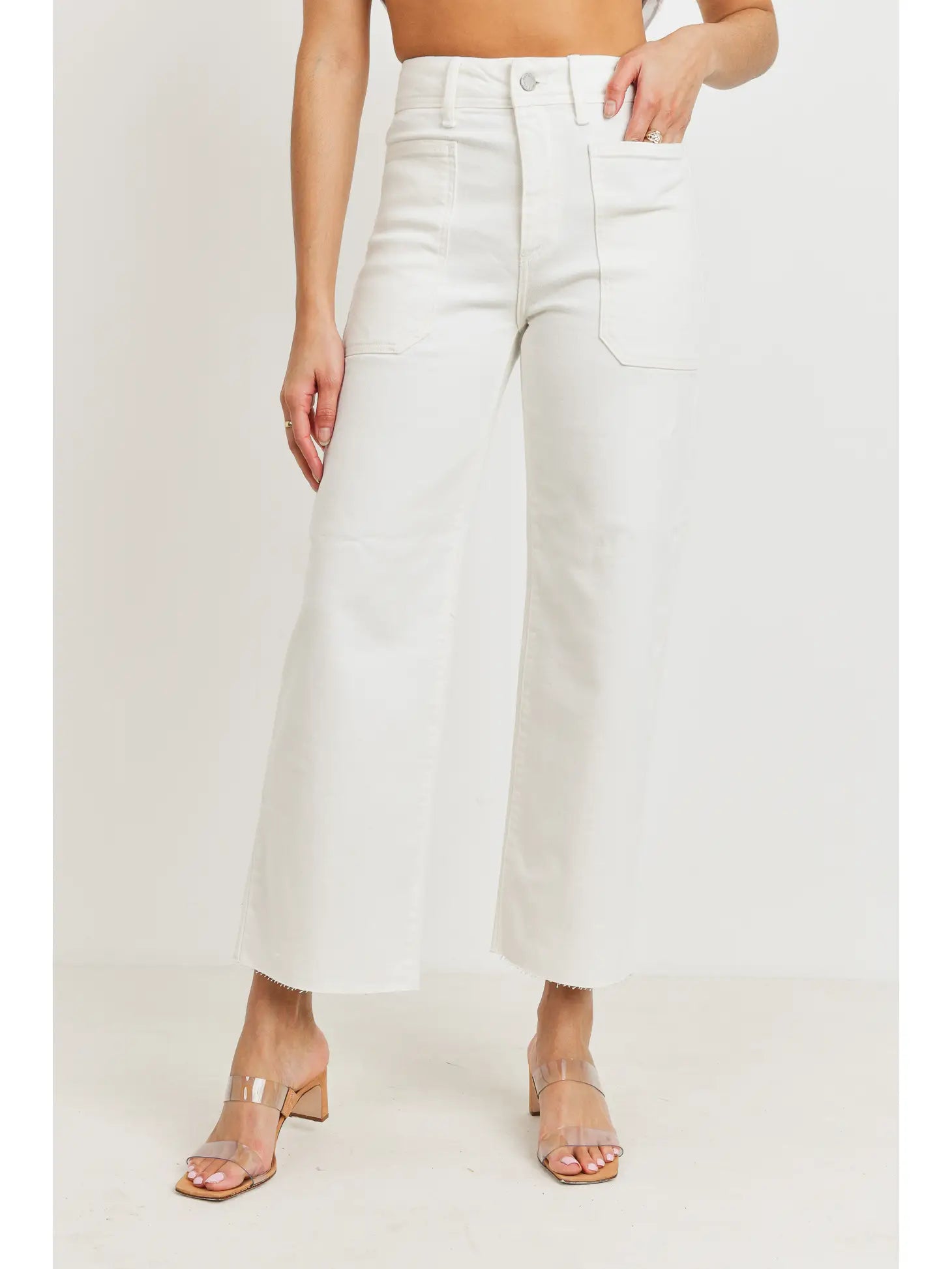 Nautical Wide Leg Jean