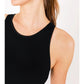 Ribbed High Neck Bodysuit