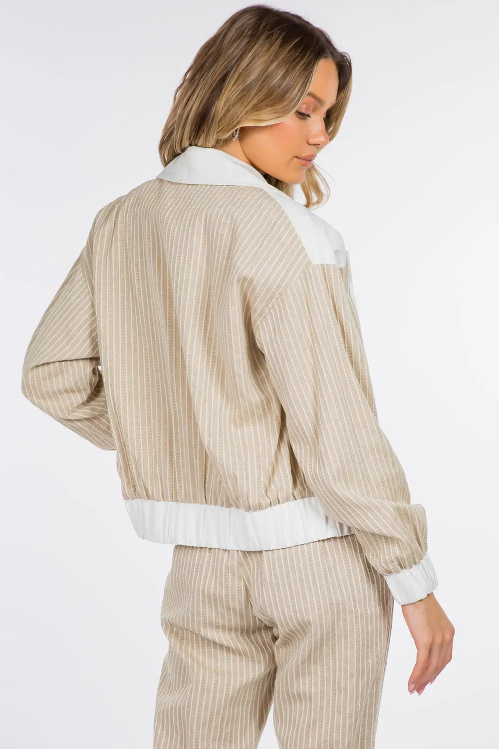 Linen Combo Lightweight Jacket