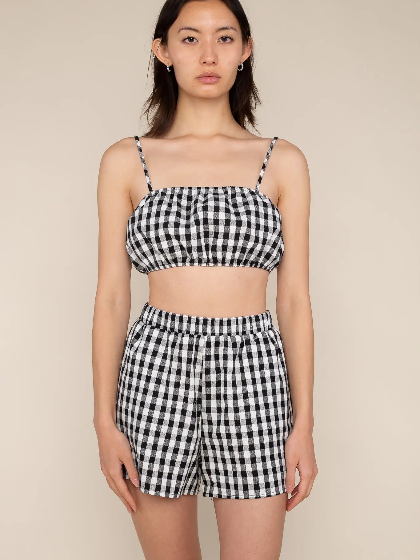 Jael Gingham Top