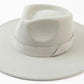 Vegan Felt Rancher Hat in Pistachio