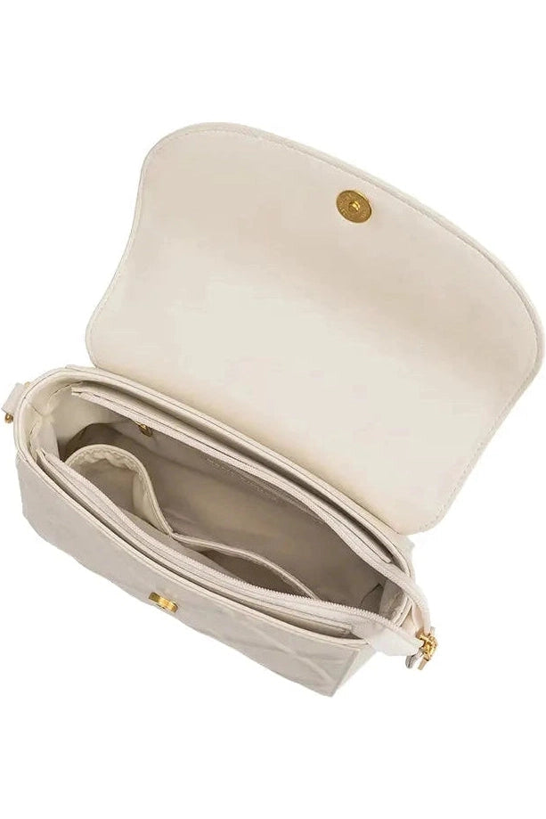 Ruby Top Handle Bag in Ivory - Mimi & Rae