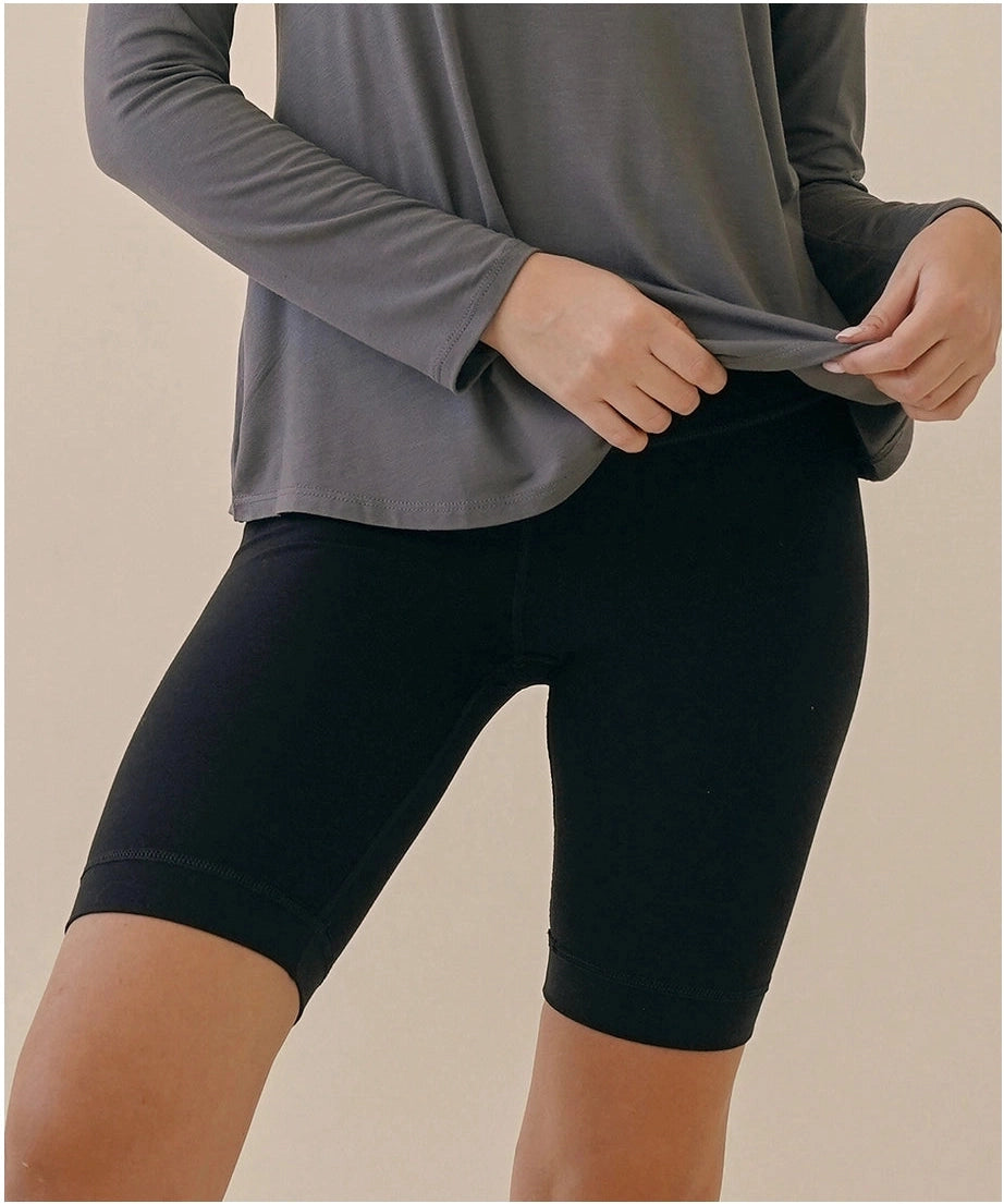 Bamboo Cotton Bike Leggings - Mimi & Rae