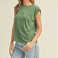 Olive Muscle Tee