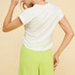 Side Ruched Tee