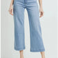 Crop Classic Wide Leg Jeans