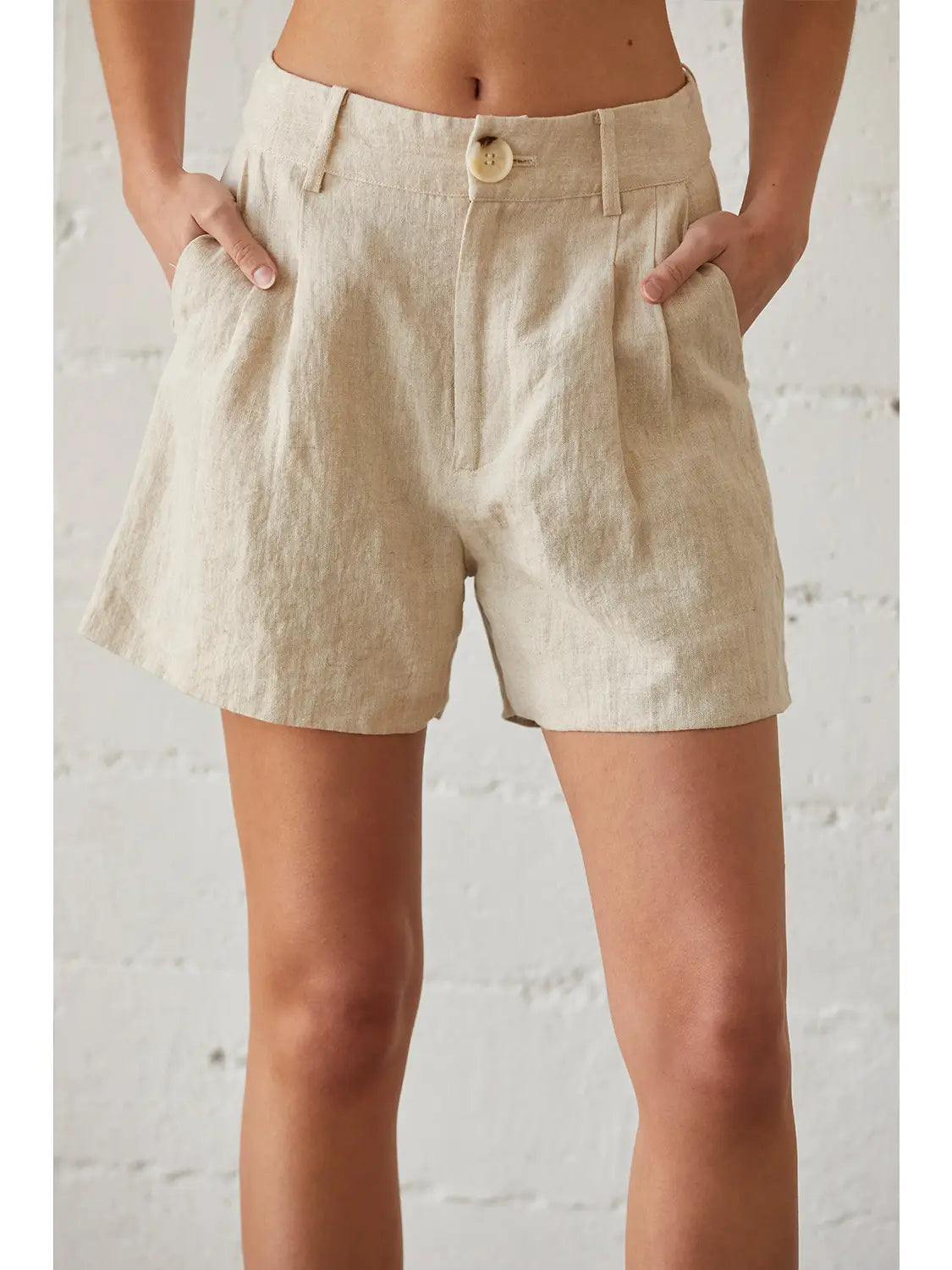 Hanson Flax Linen Shorts