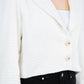 Cropped Tweed Blazer
