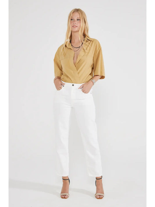 Rhea Mid Rise Crop